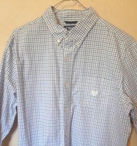 Men's long sleeve button up shirt